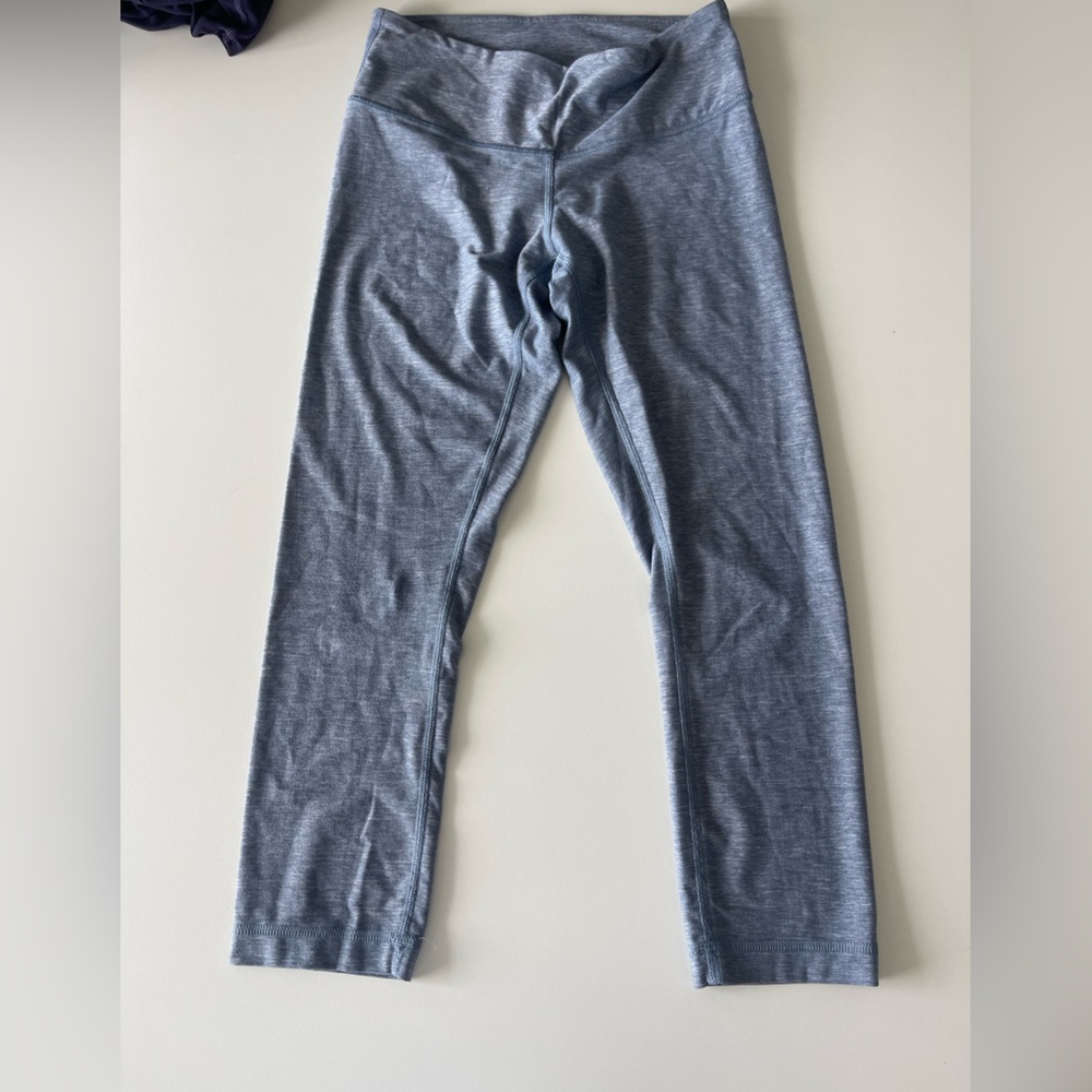 Blue Lululemon leggings
